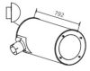 IVECO 41214212 Middle Silencer